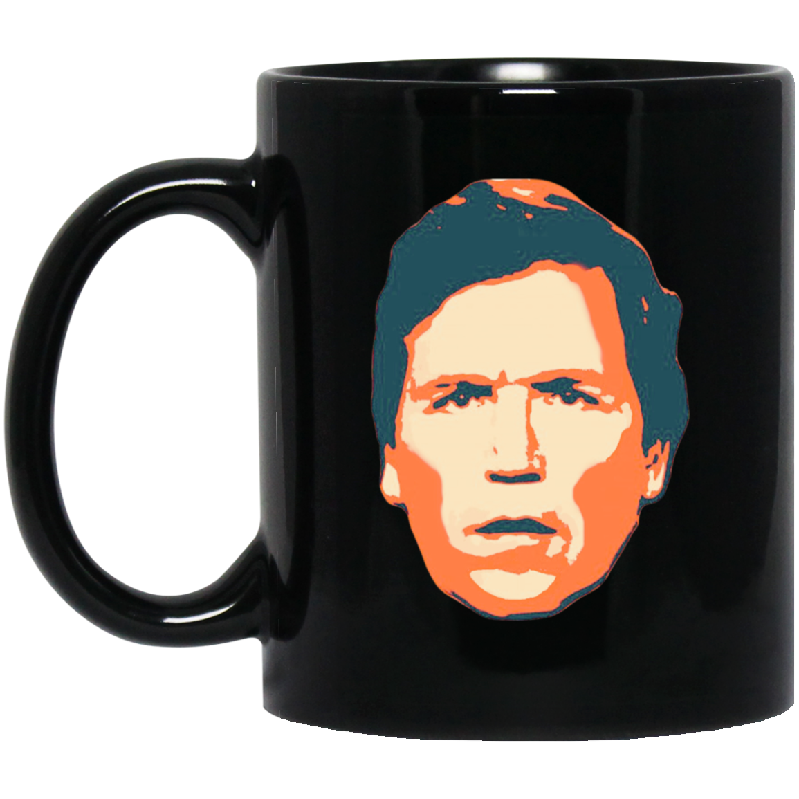 Tucker Carlson | 11 oz. Black Coffee Mug | The Look